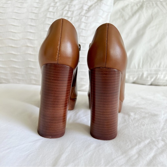 VINCE CAMUTO open toe booties | chunky heels | size 5.5 - Picture 5 of 6